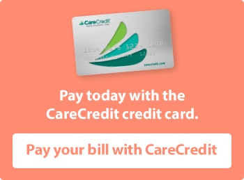Pay your bill with Care credit button