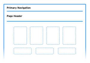 resources landing layout