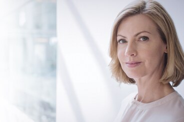 Woman by window